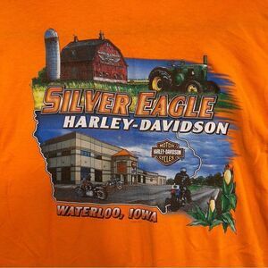 Harley Davidson tractor Iowa large y2k